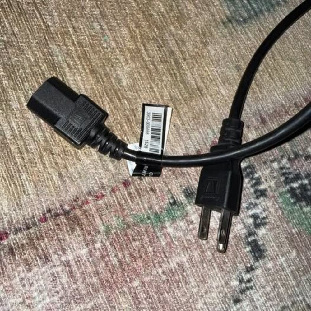 Universal 3-Prong AC Power Cord 3-prong AC power cord NEMA 5-15P wall plug